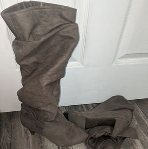 Faux Suede boots